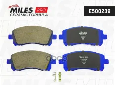 Колодки тормозные SUBARU FORESTER 97>02/LEGACY 96>03/OUTBACK 00>03 передние Ceramic Miles арт. e500239