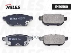 Колодки тормозные SUZUKI SWIFT 10- задние Miles арт. e410560