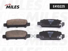 Колодки тормозные SUBARU FORESTER 97-/IMPREZA 98-/LEGACY 98-/OUTBACK 00- задние Miles арт. e410225