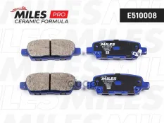 Колодки тормозные NISSAN X-TRAIL/QASHQAI/TIIDA/INFINITI FX/RENAULT KOLEOS задние Ceramic Miles арт. e510008