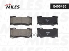 Колодки тормозные INFINITI FX35/37/50 08-/GS35/37/25 06- передние Miles арт. e400430