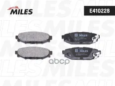 Колодки тормозные SUBARU LEGACY 03>/OUTBACK 03> 2.0/2.5 задние Miles арт. e410228