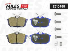 Колодки тормозные MITSUBISHI COLT 04>/SMART FORFOUR 05>/VOLVO S40/V40 задние Ceramic Miles арт. e510468