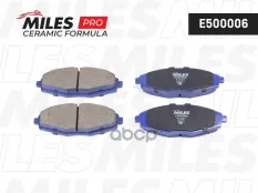 Колодки тормозные DAEWOO NEXIA/LANOS/MATIZ SOHC передние Ceramic Miles арт. e500006