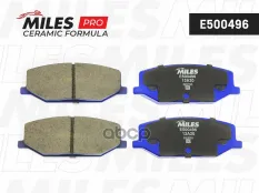 Колодки тормозные SUZUKI JIMNY/SAMURAI 88- передние Ceramic Miles арт. e500496