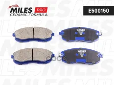 Колодки тормозные NISSAN JUKE/MAXIMA/TEANA/TIIDA/SUZUKI SX4 перед. с инд.износа Ceramic Miles арт. e500150