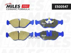 Колодки тормозные SAAB 900/9000 2.0-3.0 89-98 передние Ceramic Miles арт. e500547