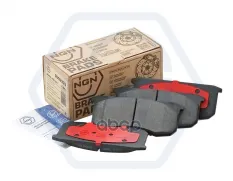 Колодки тормозные дисковые керамические | перед | NGN арт. 3502323