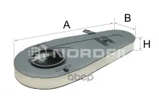 Фильтр воздушный BMW 5 (F07  F10  F11)  7 (F01-F04) NORDFIL арт. an1263