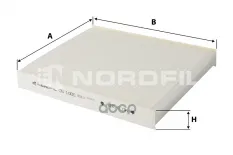 Фильтр салонный AUDI A2 (8Z0) 00- 6Q0820367B NORDFIL CN1065 NORDFIL арт. CN1065