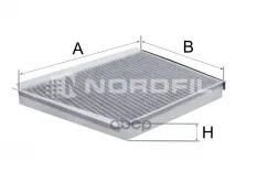 Фильтр салона угольный Mercedes CLS-Class  E-Class NORDFIL арт. cn1078k