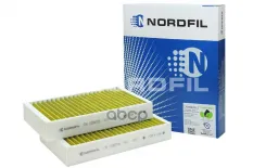 Фильтр салона антибактериальный TWIN BIO (комплект 2 шт.) Mercedes GL-Class  M-Class  R-Class NORDFIL арт. cn1080tb-2