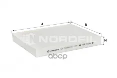 Фильтр салона Chrysler Sebring  Dodge Avenger  Caliber  Journey  Fiat Freemont  Jeep Compass  Partio NORDFIL арт. cn1108