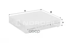 Фильтр салона Mercedes M-Class (W163) NORDFIL арт. cn1111