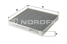 Фильтр салона угольный PEUGEOT 4007  4008 / MITSUBISHI ASX  Eclipse Cross  L 200  Lancer VIII  Outla NORDFIL арт. cn1007k