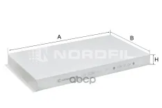 Фильтр салона MERCEDES-BENZ Viano (639)  Vito II (639) NORDFIL арт. cn1198