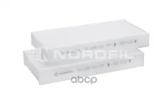 Фильтр салона (комплект 2 шт.) BMW 2 Active / Gran Tourer / Gran Coupe  X1 (F48)  i3 (I01) NORDFIL арт. cn1299-2