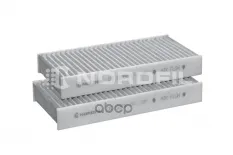 Фильтр салона угольный (комплект 2 шт.) BMW 2 Active / Gran Tourer / Gran Coupe  X1 (F48)  i3 (I01) NORDFIL арт. cn1299k-2