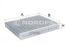 Фильтр салона угольный GAC GS8 II NORDFIL арт. cn1327k
