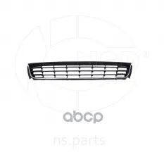 Решетка бампера переднего VOLKSWAGEN Polo sedan (-15) NSP арт. NSP086RU8536779B9