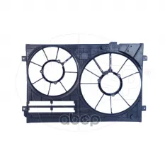 Диффузор вентиляторов охлаждения (без моторов) SKODA Octavia 1.8 A5 (08-13) NSP арт. NSP081K0121205AD