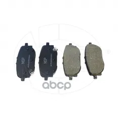 Колодки тормозные GEELY Atlas New (24-) задние (керамика) (4шт.) NSP NSP арт. NSPRS7N74