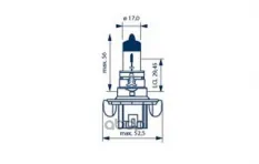 Лампа Narva H13 12V 60/55W P26 4T Narva арт. 48092