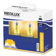 Лампа 12V H4 60/55W P43t 2600K 1650/1000лм бокс (2шт.) Weather Light NEOLUX Neolux арт. N472W-2SCB