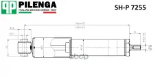 Амортизатор задний для VAG VW T4 PILENGA SH-P 7255 PILENGA арт. SH-P 7255