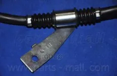 Трос стояночного тормоза прав SSANGYONG Actyon (C100) 05- Parts-Mall арт. PTD-004