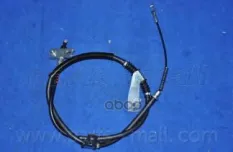 Трос стояночного тормоза лев SSANGYONG Rexton 01-17 Parts-Mall арт. PTD-031