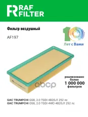 ФИЛЬТР ВОЗДУШНЫЙ RAF FILTER арт. AF197