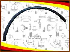 Молдинг крыла передний правый RENAULT Quartz арт. QZ8200886741