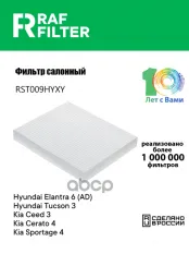 Фильтр воздушный салона HYUNDAI Elantra (15-) RAF FILTER RAF FILTER арт. RST009HYXY