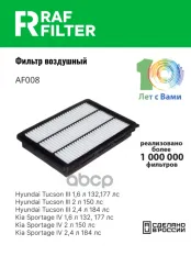 28113D3300 Фильтр воздушный Hyundai Tucson 3,KIA Sportage 4 RAF FILTER арт. AF008