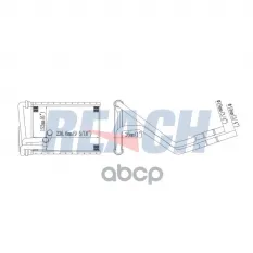 97138-3K000 Радиатор печки HYUNDAI SONATA 05- REACH арт. 18-11724