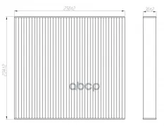 Фильтр салона угольный S&K арт. SKCF1002C