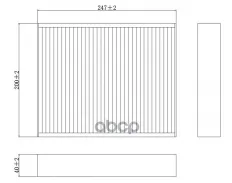 Фильтр салона угольный S&K арт. SKCF1011C