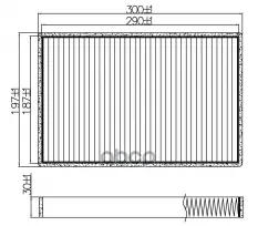 Фильтр салона угольный S&K арт. SKCF1165C
