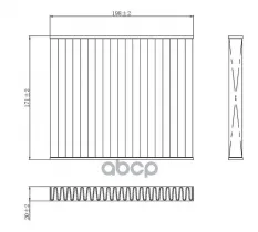 Фильтр салона S&K арт. SKCF1327