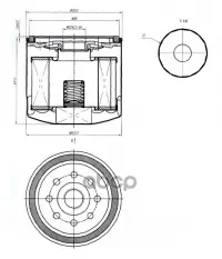 Фильтр масляный S&K арт. SKOF1123