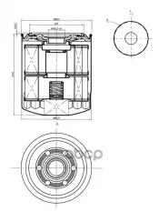 Фильтр масляный S&K арт. SKOF1132