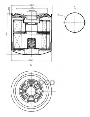 Фильтр масляный S&K арт. SKOF1273