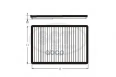 Салонный фильтр TOYOTA LAND CRUISER PRADO J150 10-/J120 02-10/SUBARU LEGACY 03-/08-/OUTBACK 03-/08- SCT арт. sa1153