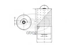 Масляный фильтр SSANG ACTYON I 2.0D 05-/ACTYON SPORTS I/II 2.0D 05-/12-/REXTON 2.3/2.9 01-/MB W124 2 SCT арт. sf502