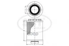 Масляный фильтр BMW?5 E60/ 7 E65/ X5 E53 4.4 04- SCT арт. sh4033p