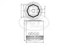 Масляный фильтр BAW FENIX 1044/1065 (CHINA)/PEU/CITR BOXER I/JUMPER I 2.5D 94-02 SCT арт. sm114