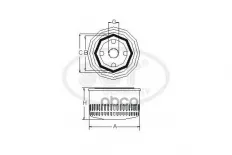 Масляный фильтр RENAULT MEGANE II 2.0 06-08/TRAFIC 2.1D 94-97 SCT арт. sm118