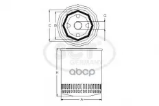 Масляный фильтр AUDI A4/A6/PASSAT 2.4-3.0 -06 SCT арт. sm174