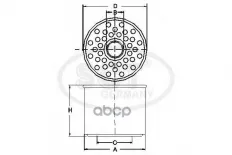 Топливный фильтр FORD SIERRA/SCORPIO/TRUCKS SCT арт. st701